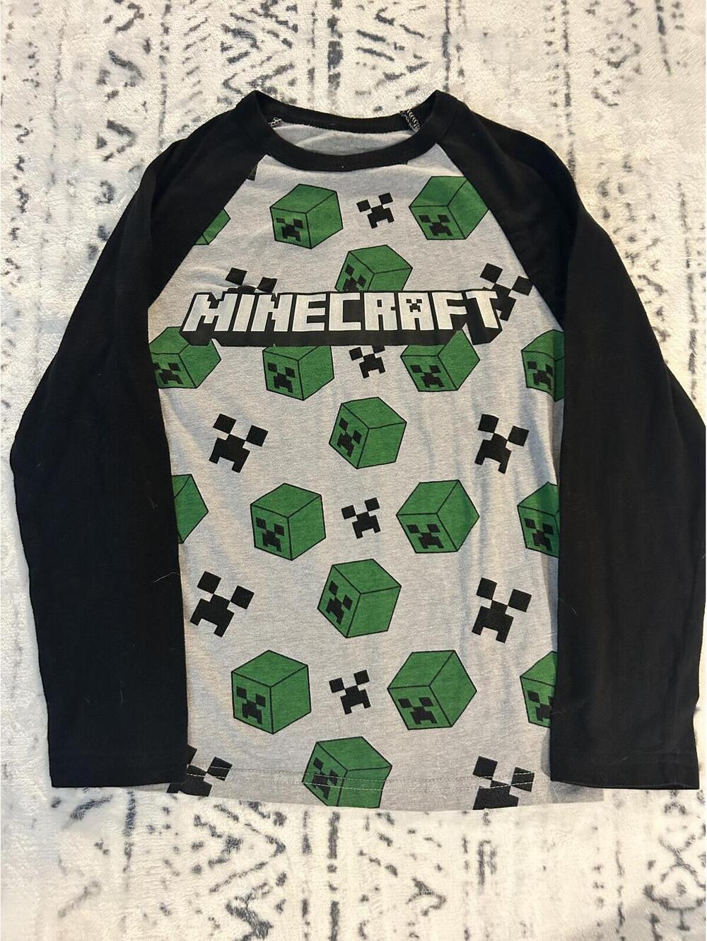 Minecraft Mojang Long Sleeve Shirt Size S/6